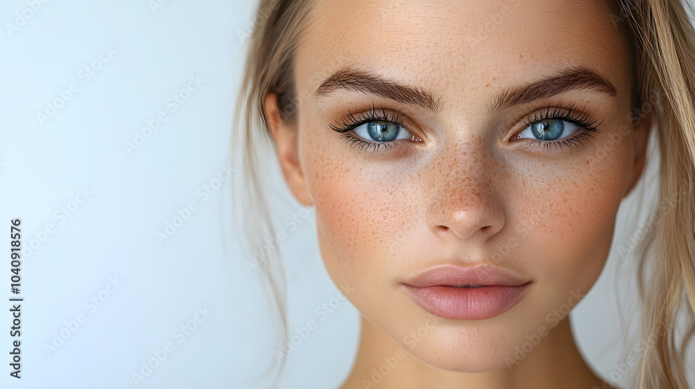 Obraz premium Write a blog post detailing the benefits of Botox for facial rejuvenation, with before-and-after images focusing on smoother skin around the forehead and eyes