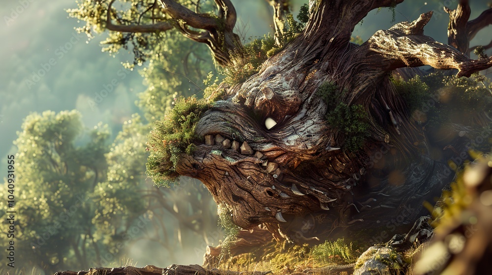 Obraz premium Enchanted Forest Creature - Fantasy Art