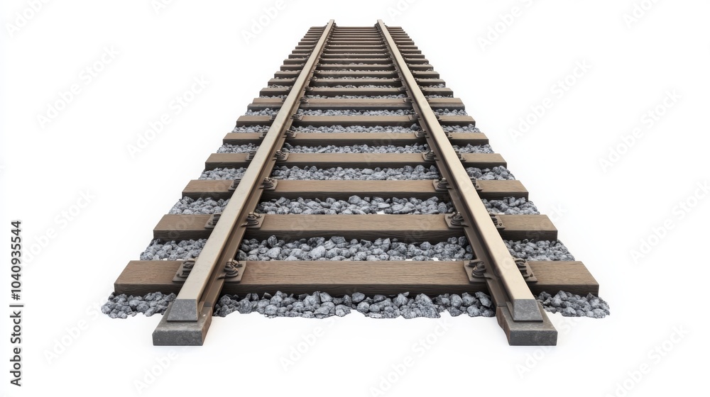 landscape of skytrain rails on the white background landscape of skytrain rails on the white background