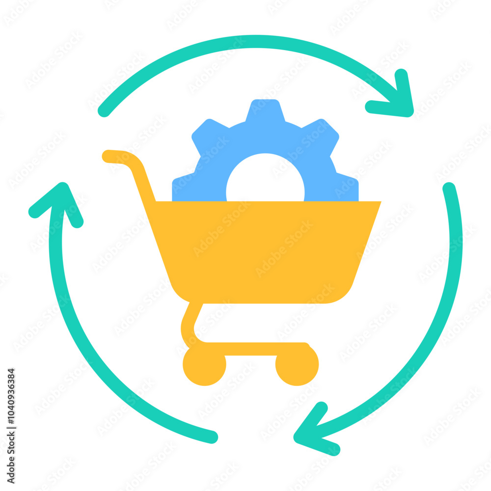 Procurement Lifecycle Icon Procurement Lifecycle Icon