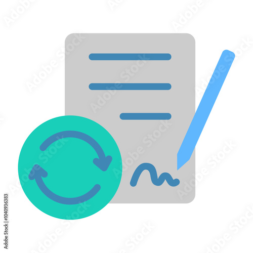 Contract Renewal Icon