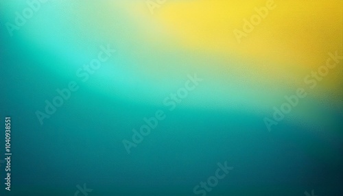 Turquoise and Lemon Chiffon gradient background with light leak and grainy texture, perfect for any project.