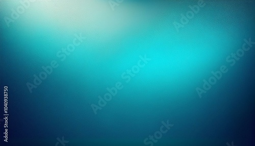 Turquoise and Steel Blue gradient background with light leak and grainy texture, perfect for any project.