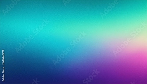 Turquoise and Periwinkle gradient background with light leak and grainy texture, perfect for any project.