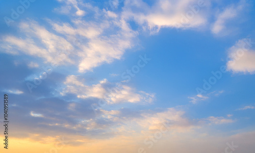 natural beautiful festive sky background