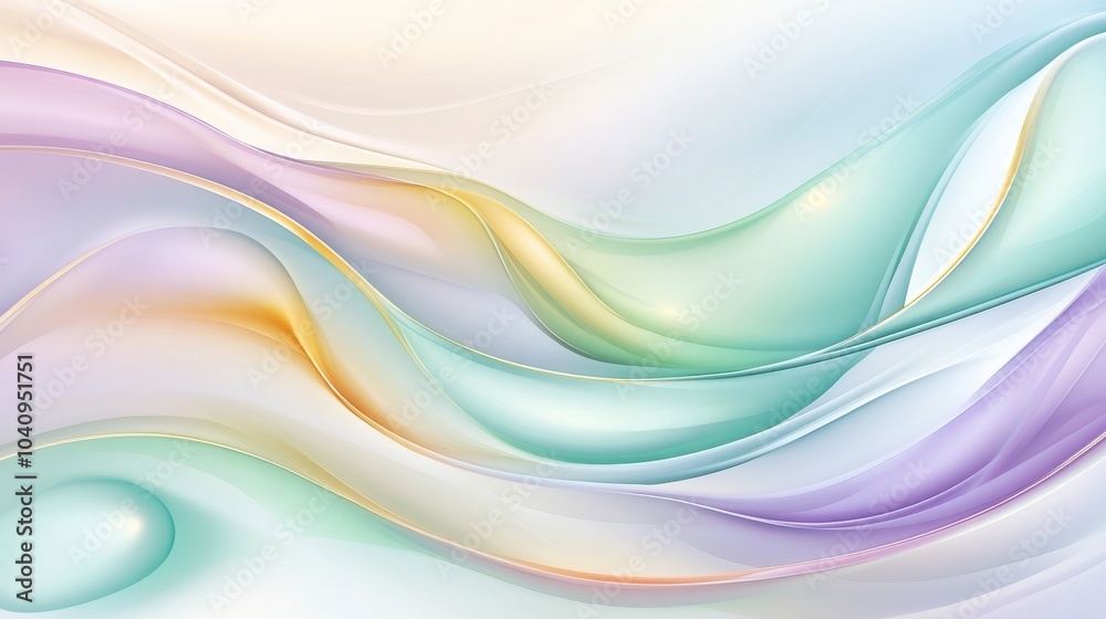 Abstract Pastel Waves: A delicate dance of pastel hues, swirling and flowing like ethereal silk. The soft, muted colors create a sense of tranquility and serenity. Abstract Pastel Waves: A delicate dance of pastel hues, swirling and flowing like ethereal silk. The soft, muted colors create a sense of tranquility and serenity.