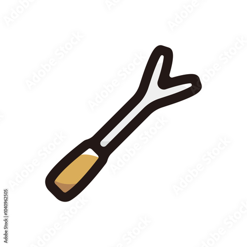 Grass weeder outline icon for graphic design, apps and websites