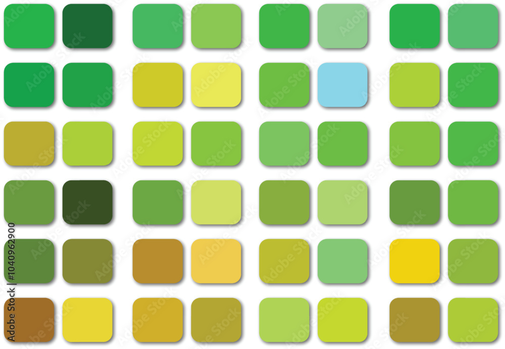 color palette set elements pattern with squares color palette set elements pattern with squares