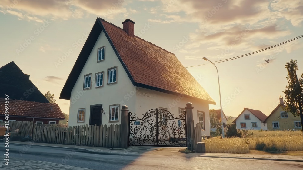 Charming House with Welcoming Sunset View Charming House with Welcoming Sunset View