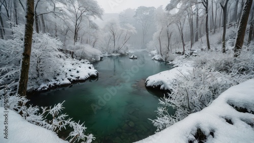 river in the forest