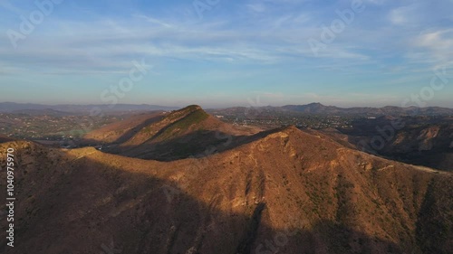 Aerial View of Conejo Canyons and Wildwood Regional Park, Ventura County photo