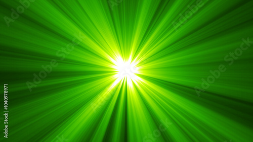 Shining Green Lights Dazzlingly Bright, Amazing and Luxury Lights, Widescreen 4K Resolution photo