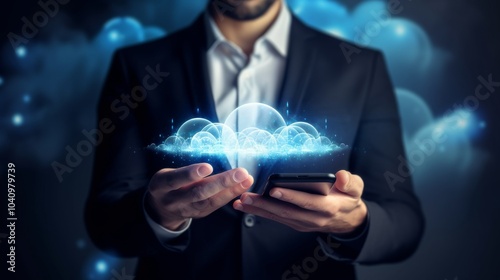 Wallpaper Mural Modern Data Storage Concepts with Technology and Resources Torontodigital.ca