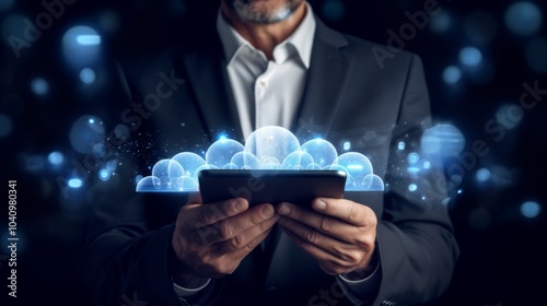 Wallpaper Mural Modern Data Management in Digital Environment Torontodigital.ca