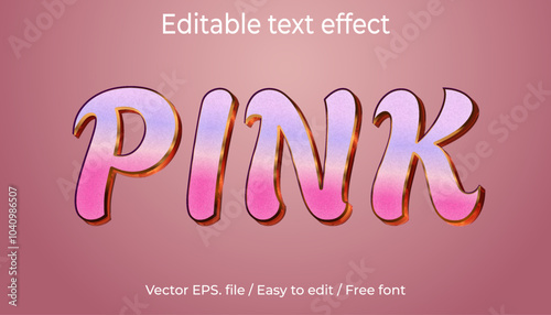 editable text effect