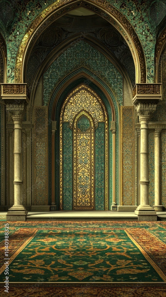 Obraz premium Interior of the Grand Mosque