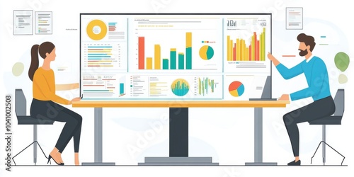 Financial Data Representation with Clean Layout