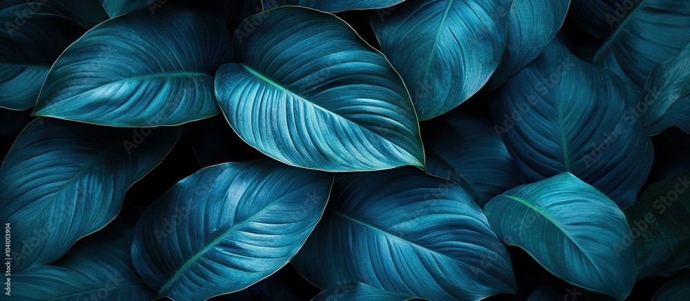 Tropical Leaf Background Texture Tropical Leaf Background Texture