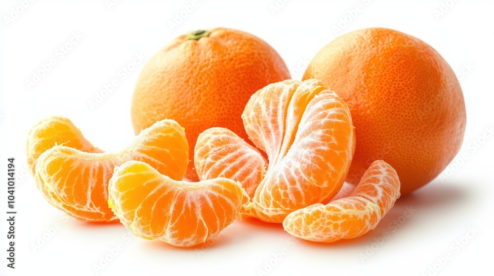Two oranges with one of them cut in half Two oranges with one of them cut in half