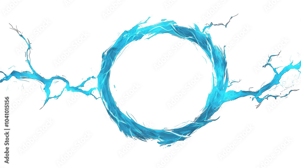 A vibrant blue circular design with lightning-like accents against a black background, evoking themes of energy and movement. A vibrant blue circular design with lightning-like accents against a black background, evoking themes of energy and movement.
