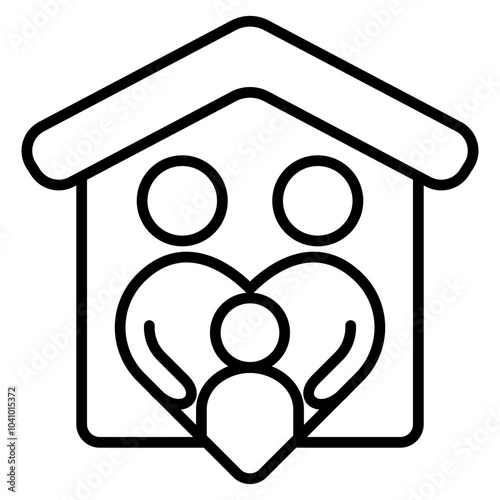 Family  Icon Element For Design