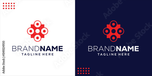 Creative Spinner Logo, Design Inspiration, Illustration, Vector