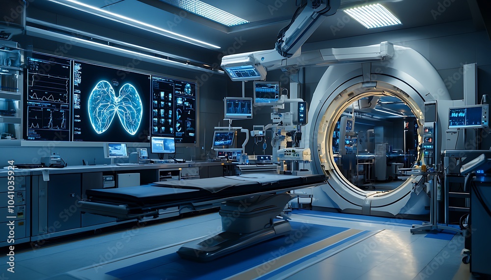 High-tech cardiology with AI-guided diagnostics and robotic catheterization labs. High-tech cardiology with AI-guided diagnostics and robotic catheterization labs.