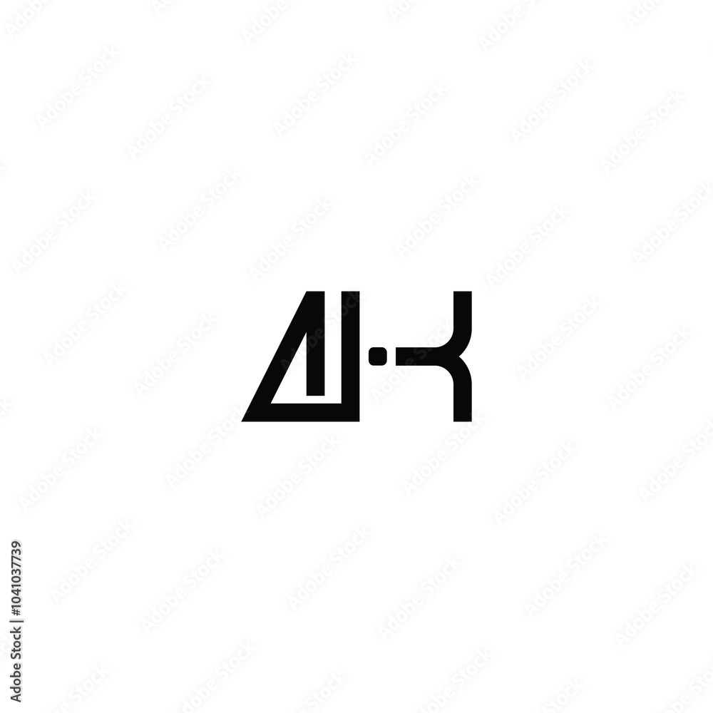 AK monogram logo design letter text name symbol monochrome logotype alphabet character simple logo AK monogram logo design letter text name symbol monochrome logotype alphabet character simple logo