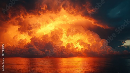 Watch dramatic cloud formations develop during intense storms