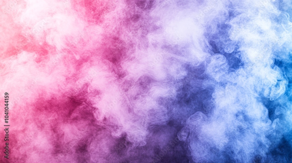 Fototapeta premium Colorful smoke texture background, abstract and vibrant design element for creative projects
