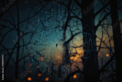 spiderweb background