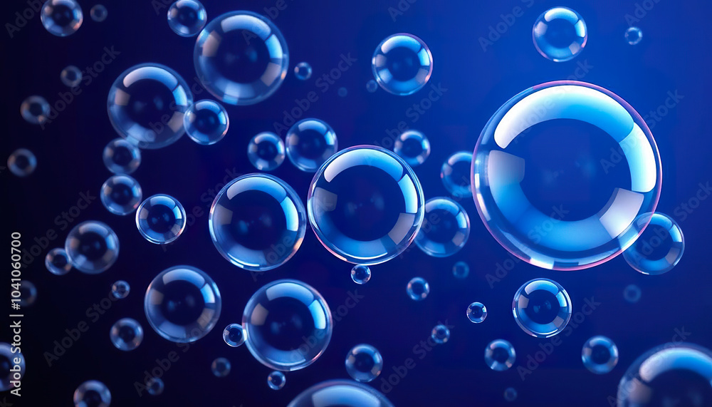 Air Filled with Floating Small Bubbles Air Filled with Floating Small Bubbles