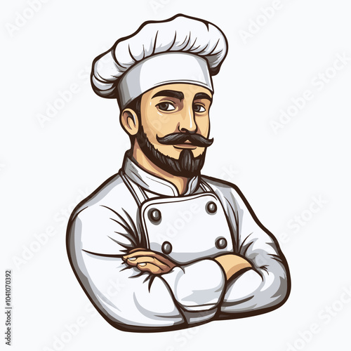 Italian pizza chef