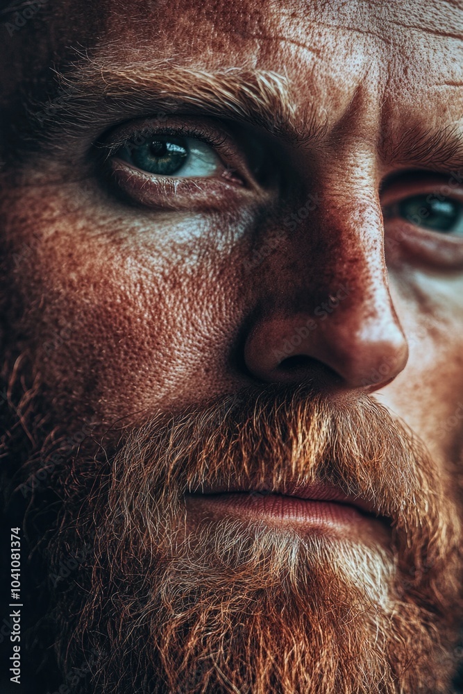 Obraz premium Man with beard