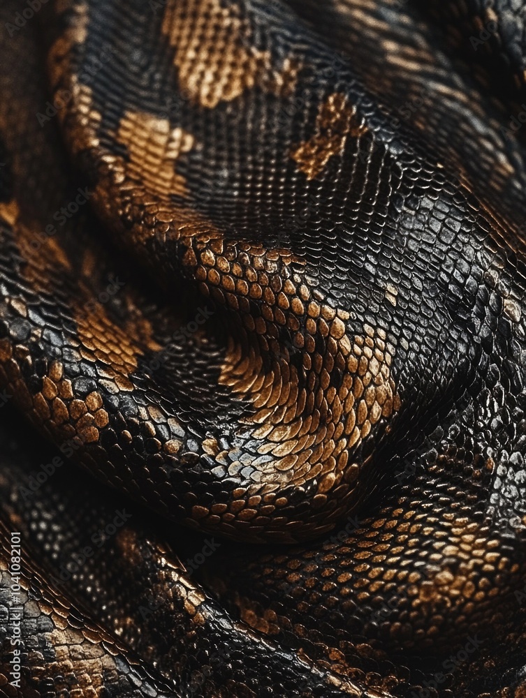 Fototapeta premium Snake skin close-up