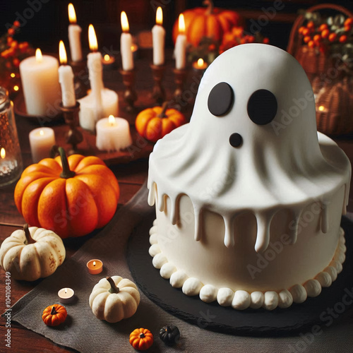 Bolo de Halloween photo