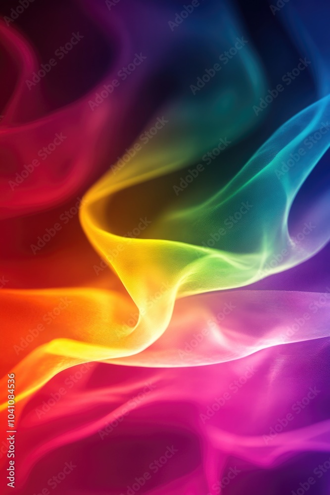 Obraz premium Rainbow Colored Background