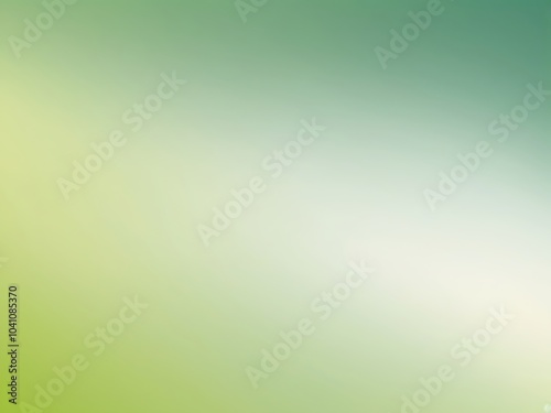 Soft light green color splash gradient background