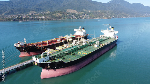 Bilde på lerret Navio petroleiro