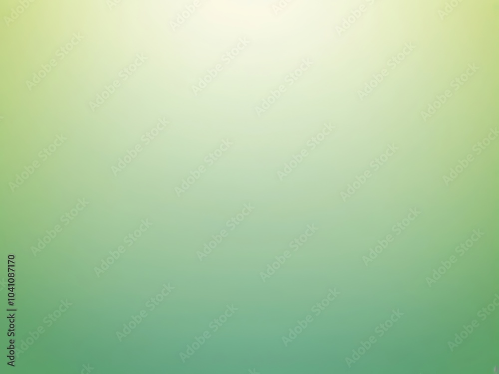 Soft light green color splash gradient background