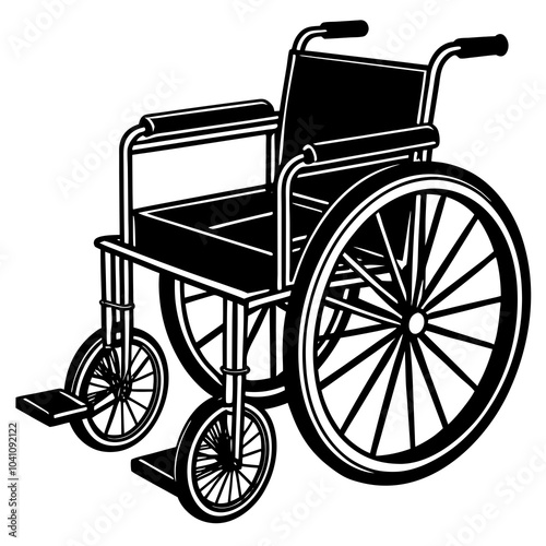 wheelchair vector art 
