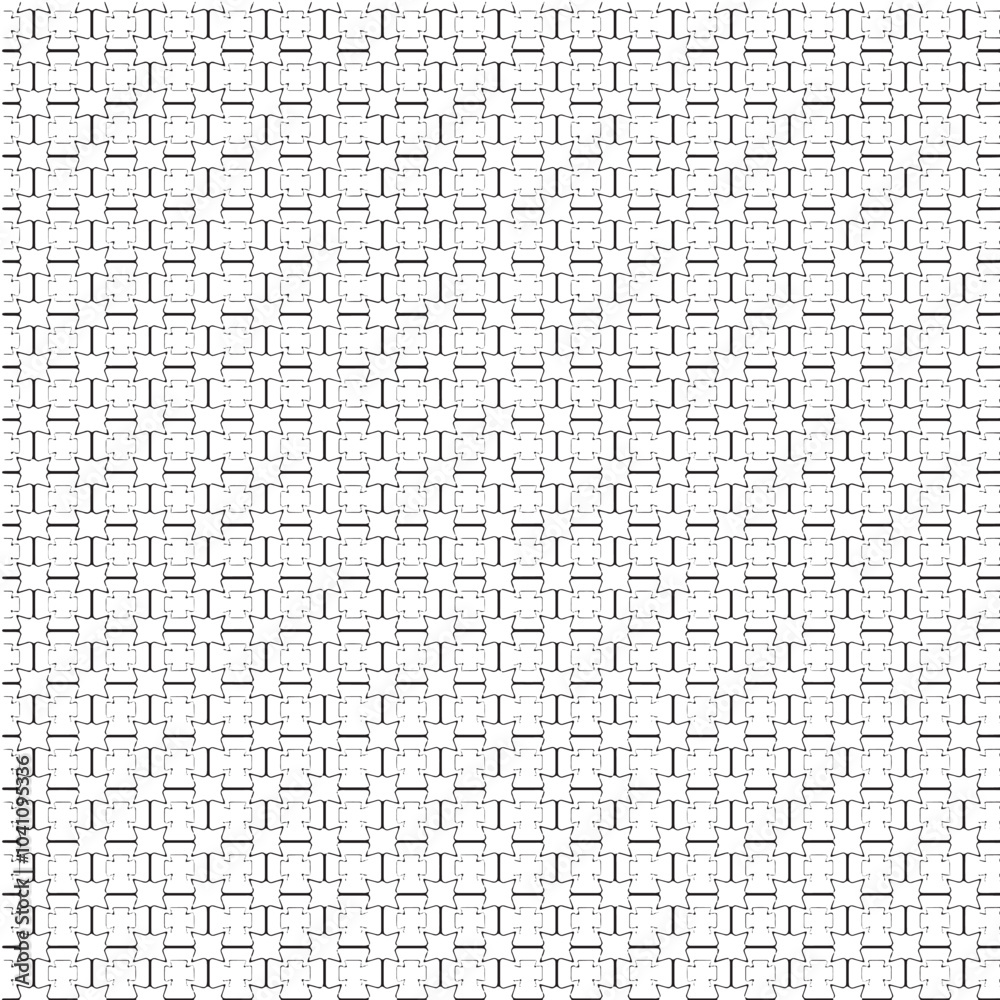 A simple black and white pattern design A simple black and white pattern design