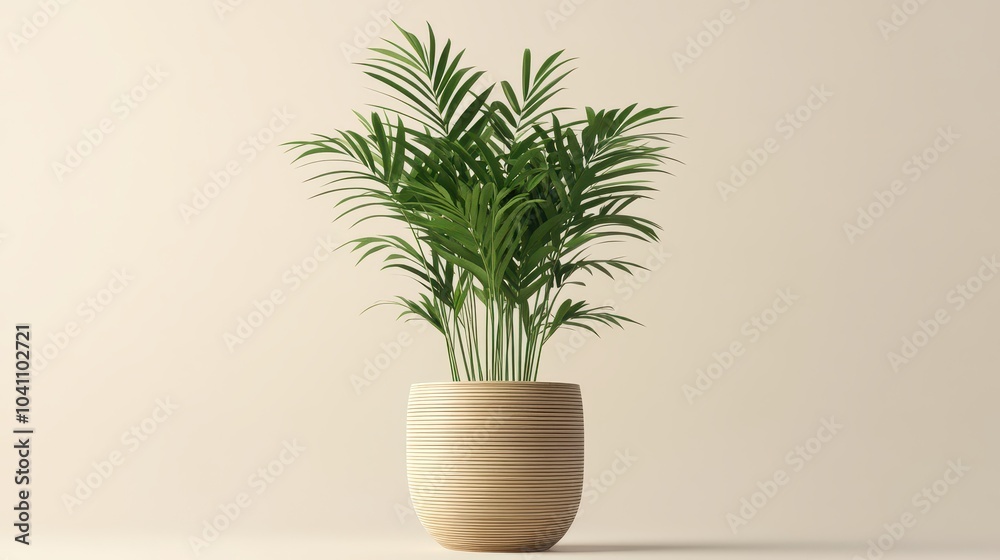 A beautiful green plant in a simple pot, perfect for enhancing interior decor and bringing a touch of nature indoors. A beautiful green plant in a simple pot, perfect for enhancing interior decor and bringing a touch of nature indoors.