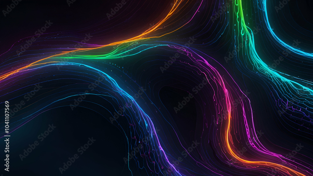 Abstract neon 3d wallpaper
Abstract neon 3d wallpaper