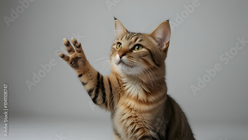 close up portrait of a cat