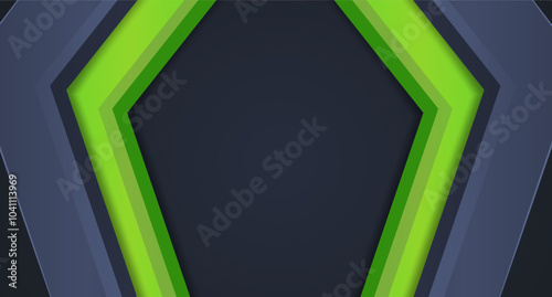 vibrant stream background, green steel gaming frame is suitable for live streaming backgrounds, bumpers, banners, and presentations about technology and gaming industries.