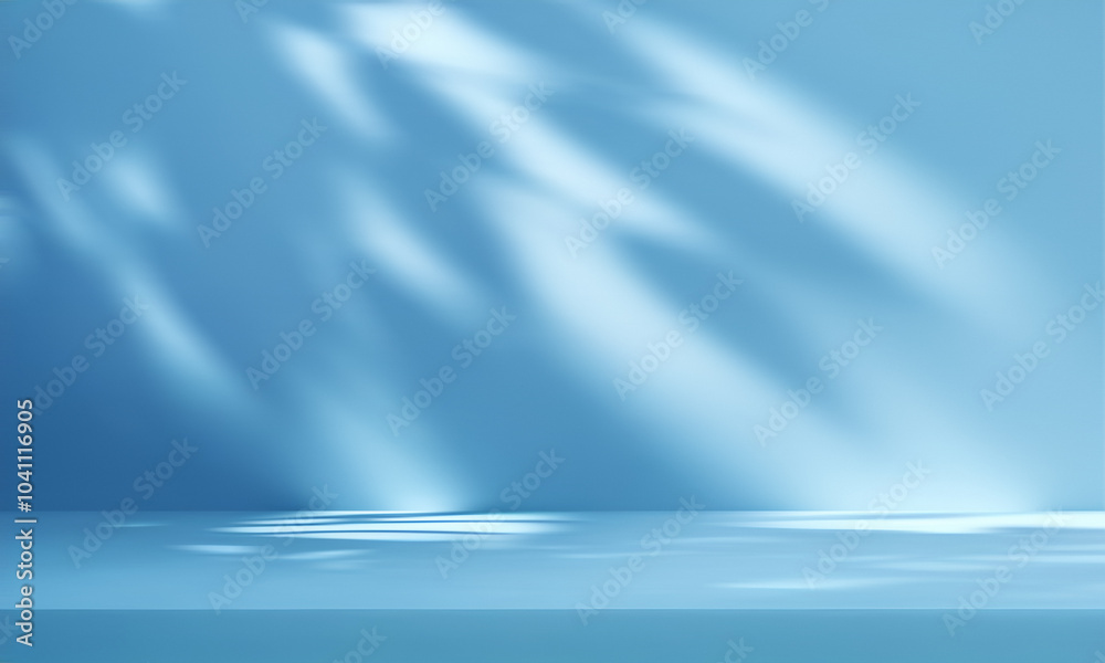 MODERN PRODUCT WALL BACKGROUND WITH NATURAL SHADOW