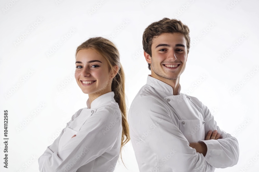 A pair of people standing side by side, possibly in a romantic or intimate setting A pair of people standing side by side, possibly in a romantic or intimate setting