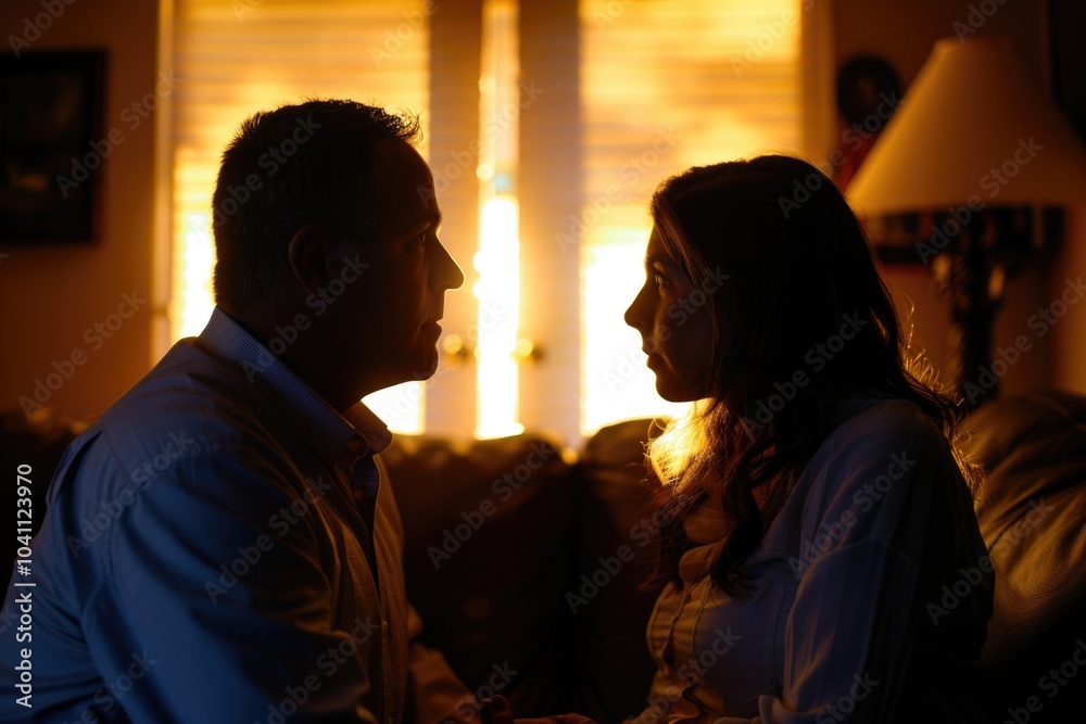 A couple sitting together on a couch in a living room