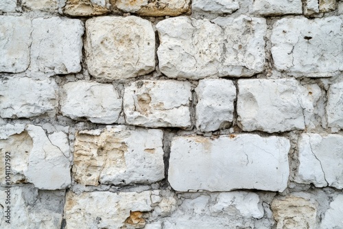 A close-up shot of a stone wall with a fire hydrant visible